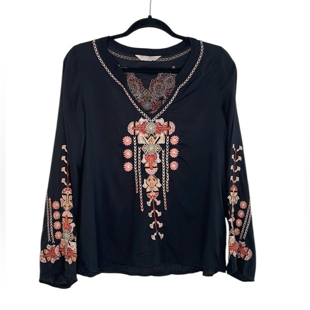 Rare & Beautiful Odd Molly Blouse EUC Anthropologie - Picture 2 of 9